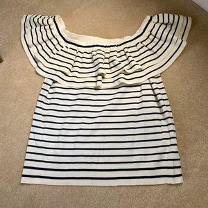 J. Crew Womens Sz XL Off the shoulder Sweater